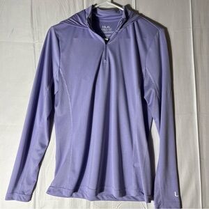 Huk 1/4 Zip Lavender Performance Pullover Sz M